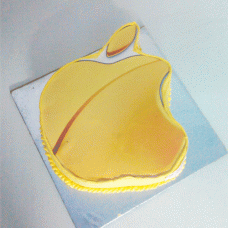 Apple Logo Shape Cake